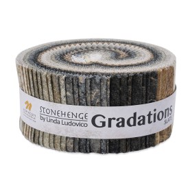 Stonehenge Quilting Cotton Strip Roll 2.5″ Strip Precuts – Slate – Gradations II Collection Stonehenge Quilting Cotton Strip Roll 2.5″ Strip Precuts – Slate – Gradations II Collection
