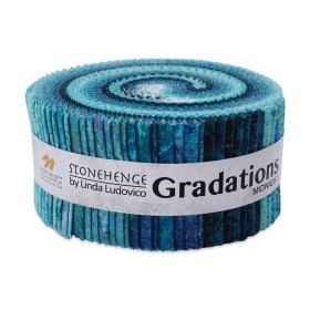 Stonehenge Quilting Cotton Strip Roll 2.5″ Strip Precuts – Midnight – Gradations II Collection Stonehenge Quilting Cotton Strip Roll 2.5″ Strip Precuts – Midnight – Gradations II Collection