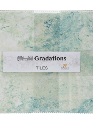 Stonehenge Quilting Cotton Tiles 10″ Square Precuts – Blue Planet – Gradations II Collection Stonehenge Quilting Cotton Tiles 10″ Square Precuts – Blue Planet – Gradations II Collection
