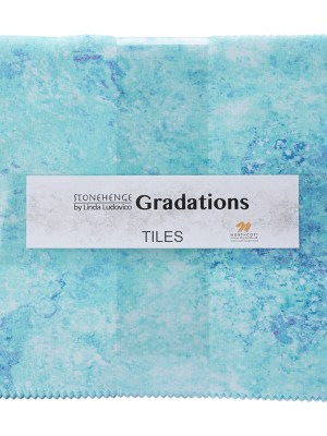 Stonehenge Quilting Cotton Tiles 10″ Square Precuts – Midnight – Gradations II Collection Stonehenge Quilting Cotton Tiles 10″ Square Precuts – Midnight – Gradations II Collection