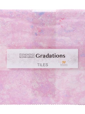 Stonehenge Quilting Cotton Tiles 10″ Square Precuts – Muse – Gradations II Collection Stonehenge Quilting Cotton Tiles 10″ Square Precuts – Muse – Gradations II Collection