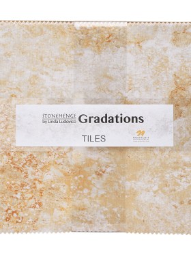 Stonehenge Quilting Cotton Tiles 10″ Square Precuts – Canyon – Gradations II Collection Stonehenge Quilting Cotton Tiles 10″ Square Precuts – Canyon – Gradations II Collection