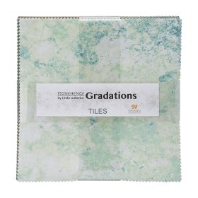 Stonehenge Quilting Cotton Tiles 10″ Square Precuts – Gemstone – Gradations II Collection Stonehenge Quilting Cotton Tiles 10″ Square Precuts – Gemstone – Gradations II Collection