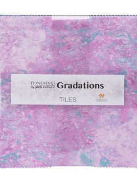 Stonehenge Quilting Cotton Tiles 10″ Square Precuts – Mystic – Gradations II Collection Stonehenge Quilting Cotton Tiles 10″ Square Precuts – Mystic – Gradations II Collection