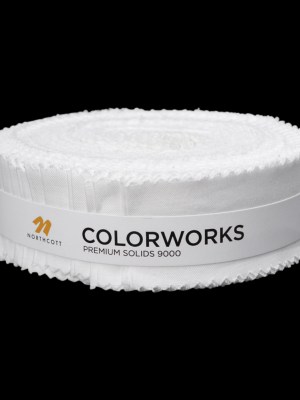 Northcott Quilting Cotton Micro Strips 1.5″ Strip Precuts – Snow – Colorworks Collection Northcott Quilting Cotton Micro Strips 1.5″ Strip Precuts – Snow – Colorworks Collection