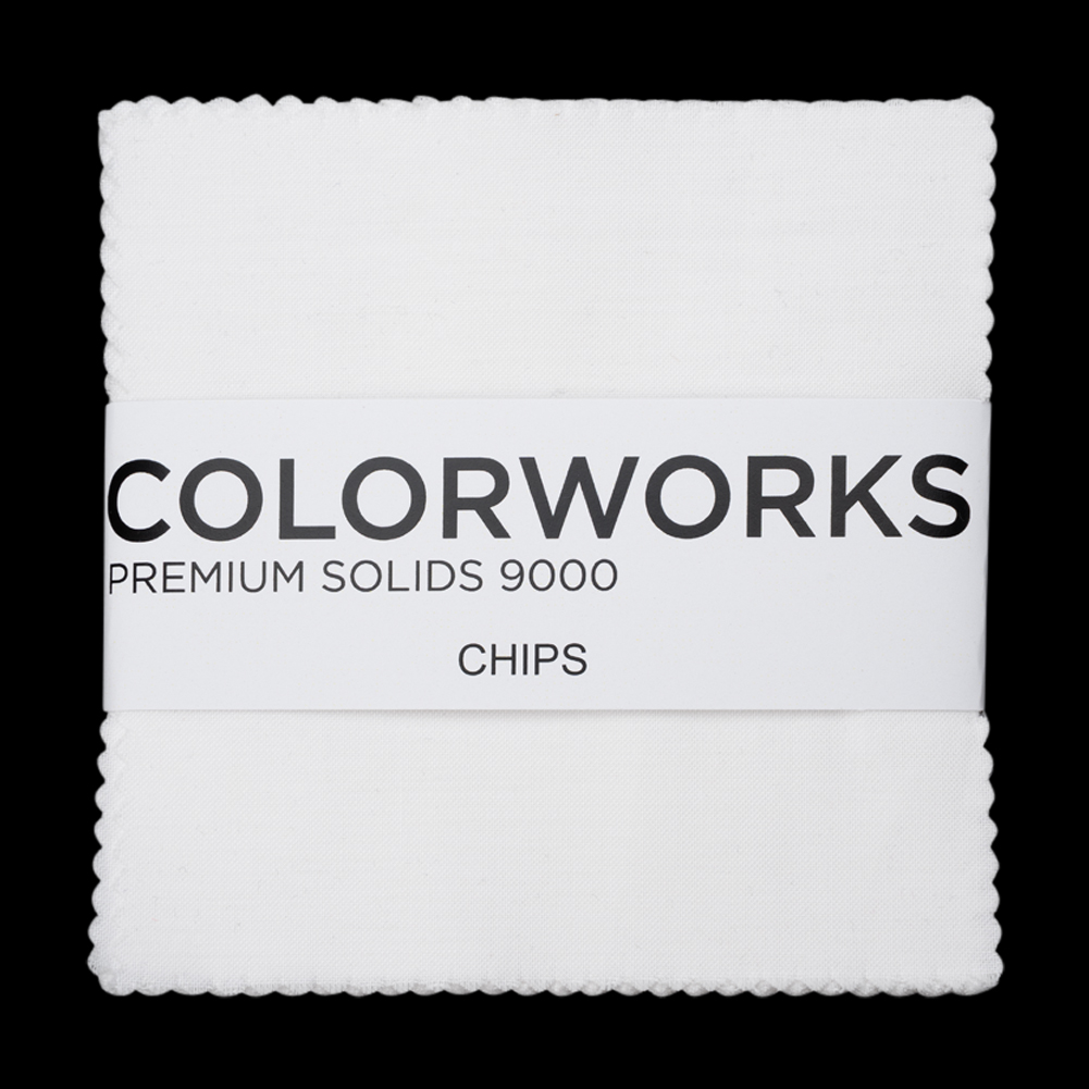 Northcott Quilting Cotton Chips 5″ Square Precuts – Snow – Colorworks Collection Northcott Quilting Cotton Chips 5″ Square Precuts – Snow – Colorworks Collection