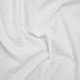 Printed Quilting Cotton by Patrick Lose for Northcott – White on White Beaded Waves – Basically Black & White Collection Printed Quilting Cotton by Patrick Lose for Northcott – White on White Beaded Waves – Basically Black & White Collection