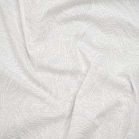 Printed Quilting Cotton by Patrick Lose for Northcott – White on White Marbled – Basically Black & White Collection Printed Quilting Cotton by Patrick Lose for Northcott – White on White Marbled – Basically Black & White Collection
