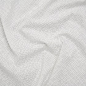 Printed Quilting Cotton by Patrick Lose for Northcott – White on White Open Weave – Basically Black & White Collection Printed Quilting Cotton by Patrick Lose for Northcott – White on White Open Weave – Basically Black & White Collection