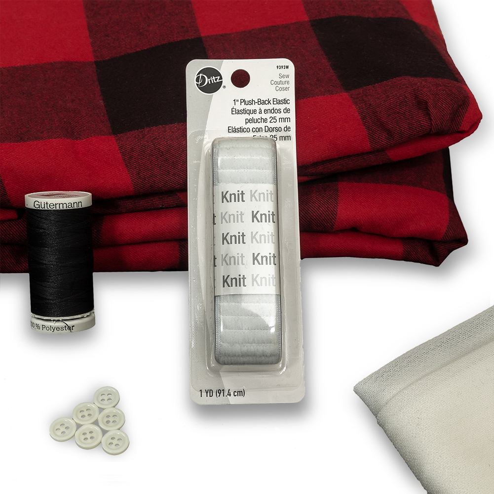 Flannel Sleepwear Sewing Kit Flannel Sleepwear Sewing Kit