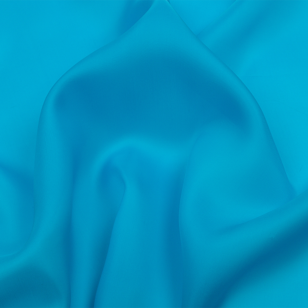 Silk Satin-Face Organza 54″ – Horizon Blue – Premium Collection Silk Satin-Face Organza 54″ – Horizon Blue – Premium Collection