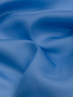 Silk Satin-Face Organza 54″ – Regatta Blue – Premium Collection Silk Satin-Face Organza 54″ – Regatta Blue – Premium Collection