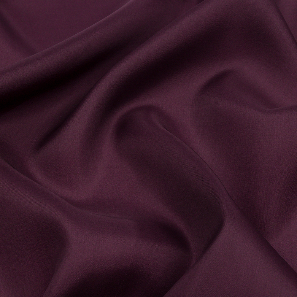 Silk Satin-Face Organza 54″ – Eggplant – Premium Collection Silk Satin-Face Organza 54″ – Eggplant – Premium Collection