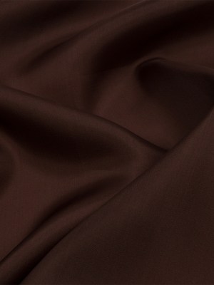 Silk Satin-Face Organza 54″ – Dark Brown – Premium Collection Silk Satin-Face Organza 54″ – Dark Brown – Premium Collection