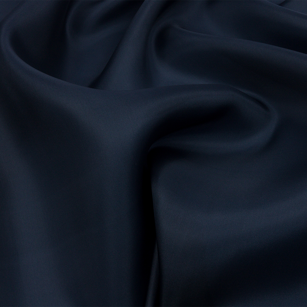 Silk Satin-Face Organza 54″ – Navy – Premium Collection Silk Satin-Face Organza 54″ – Navy – Premium Collection