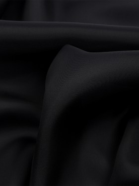 Silk Satin-Face Organza 54″ – Black – Premium Collection Silk Satin-Face Organza 54″ – Black – Premium Collection