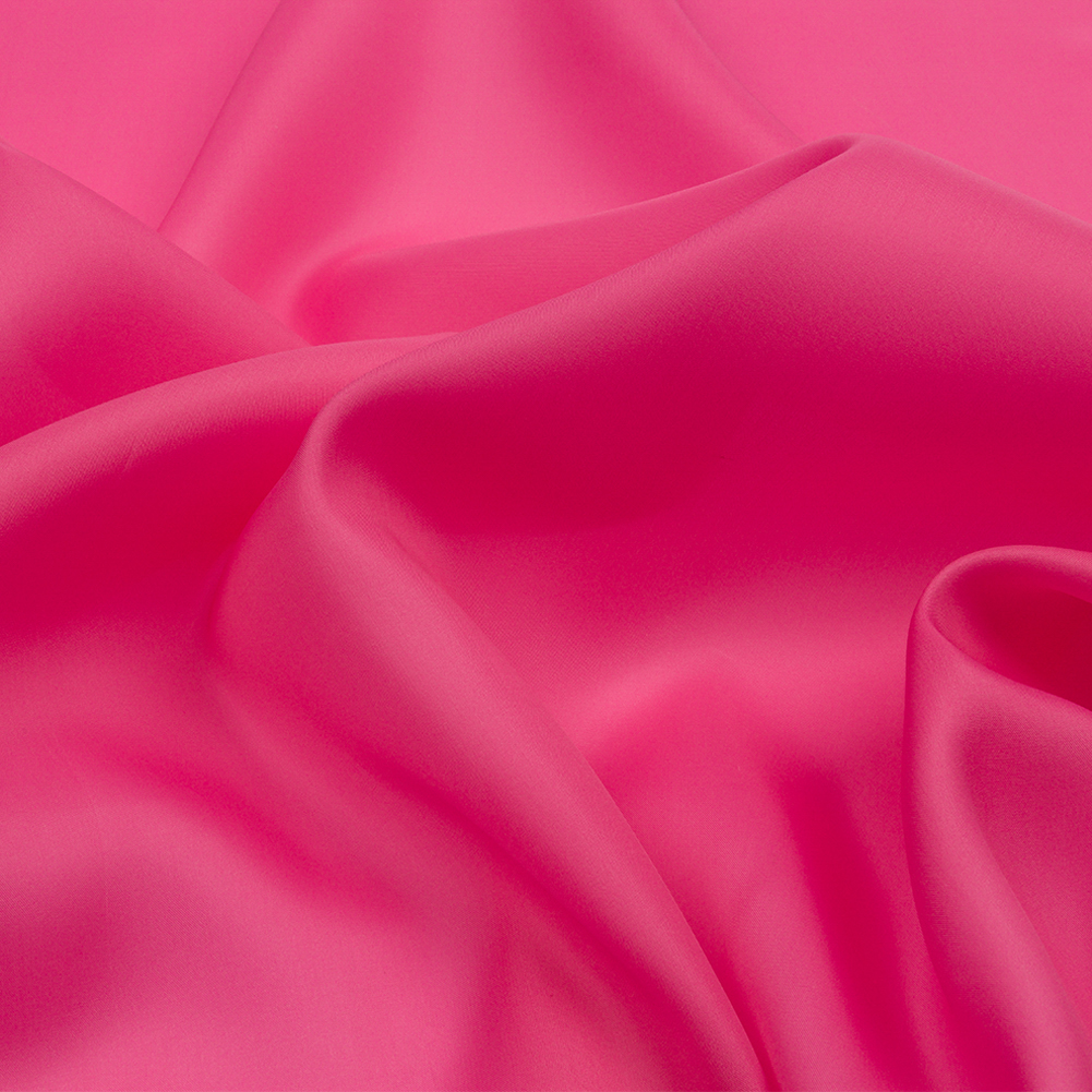Silk Satin-Face Organza 54″ – Carmine Rose – Premium Collection Silk Satin-Face Organza 54″ – Carmine Rose – Premium Collection