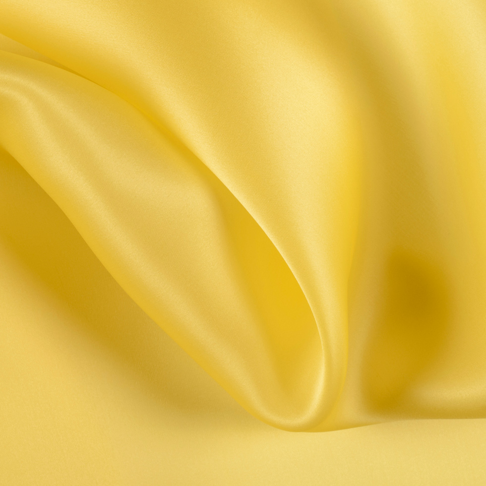 Silk Satin-Face Organza 54″ – Buttercup Yellow – Premium Collection Silk Satin-Face Organza 54″ – Buttercup Yellow – Premium Collection