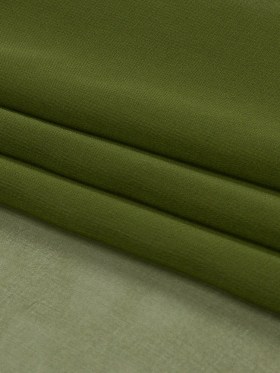 Silk Chiffon 44″ – Pesto Green – Premium Collection Silk Chiffon 44″ – Pesto Green – Premium Collection