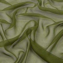 Silk Chiffon 44″ – Pesto Green – Premium Collection Silk Chiffon 44″ – Pesto Green – Premium Collection