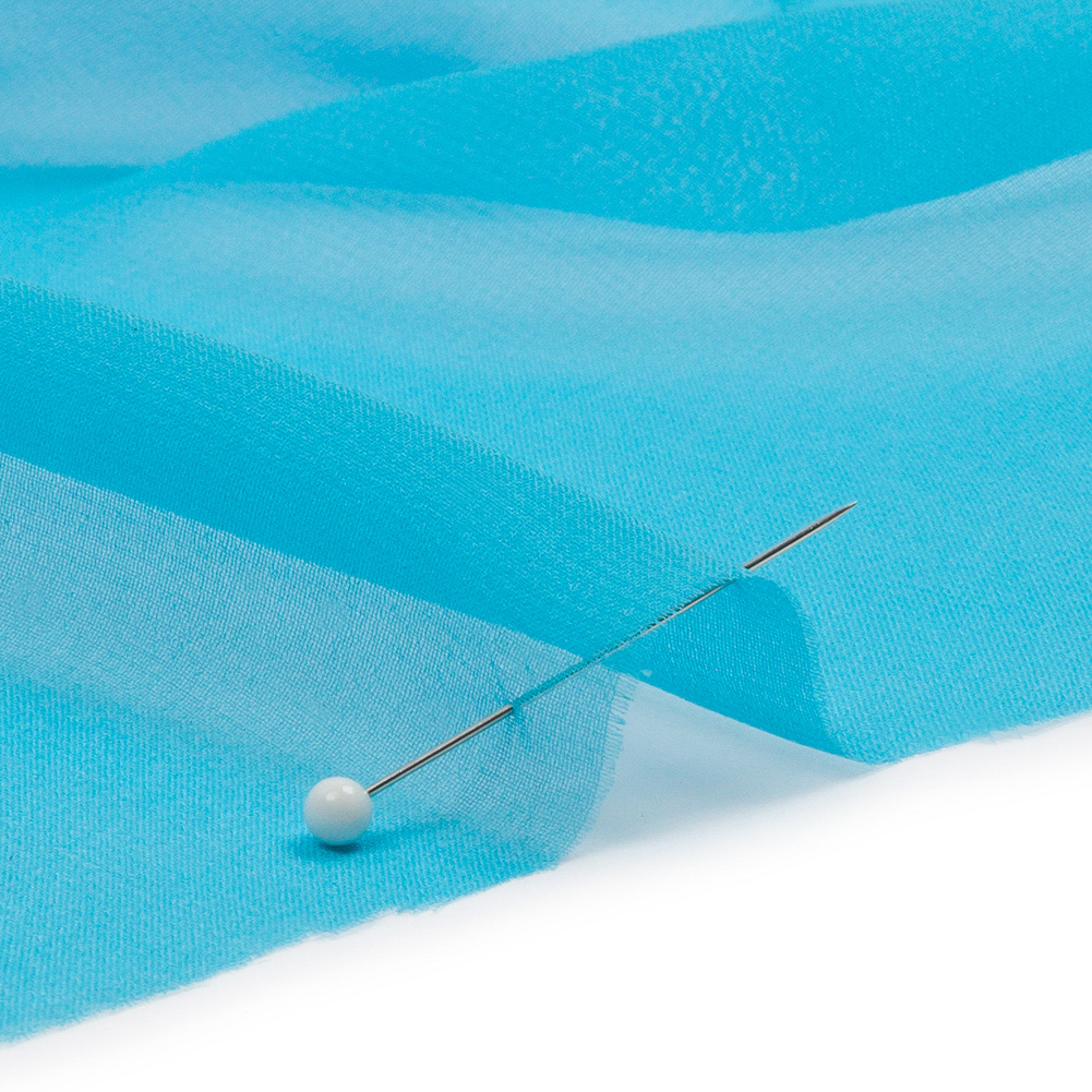 Silk Chiffon 44″ – Horizon Blue – Premium Collection Silk Chiffon 44″ – Horizon Blue – Premium Collection