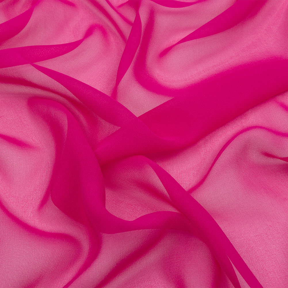 Silk Chiffon 44″ – Magenta Haze – Premium Collection Silk Chiffon 44″ – Magenta Haze – Premium Collection