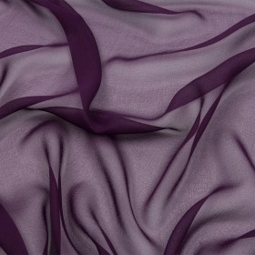 Silk Chiffon 44″ – Blackberry – Premium Collection Silk Chiffon 44″ – Blackberry – Premium Collection