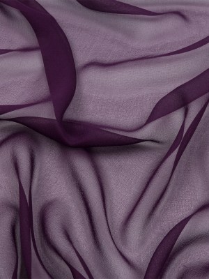Silk Chiffon 44″ – Blackberry – Premium Collection Silk Chiffon 44″ – Blackberry – Premium Collection