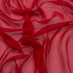 Silk Chiffon 44″ – Tango Red – Premium Collection Silk Chiffon 44″ – Tango Red – Premium Collection