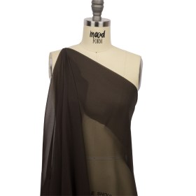 Silk Chiffon 44″ – Deep Charcoal – Premium Collection Silk Chiffon 44″ – Deep Charcoal – Premium Collection