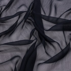 Silk Chiffon 44″ – Midnight – Premium Collection Silk Chiffon 44″ – Midnight – Premium Collection