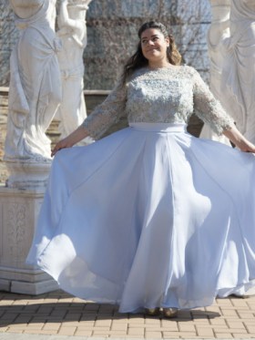 Silk Chiffon 44″ – Baby Blue – Premium Collection Silk Chiffon 44″ – Baby Blue – Premium Collection