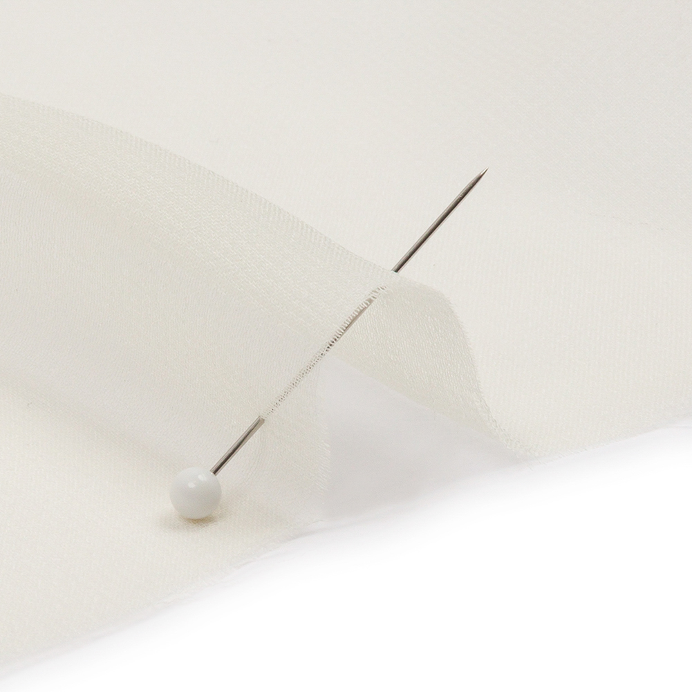 Silk Chiffon 44″ – Pale Yellow – Premium Collection Silk Chiffon 44″ – Pale Yellow – Premium Collection