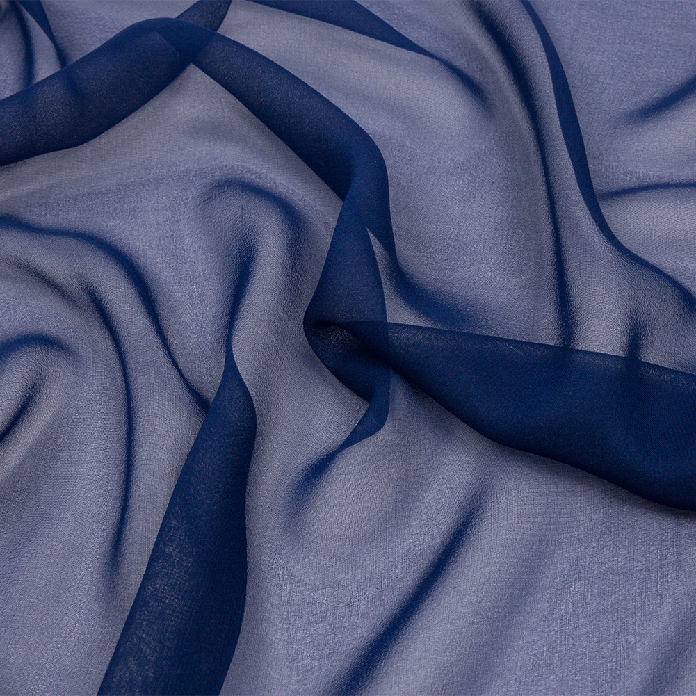 Silk Chiffon 54″ – Estate Blue – Premium Collection Silk Chiffon 54″ – Estate Blue – Premium Collection