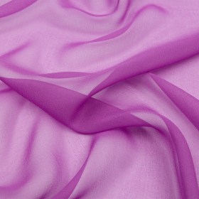 Silk Chiffon 54″ – Bright Purple – Premium Collection Silk Chiffon 54″ – Bright Purple – Premium Collection