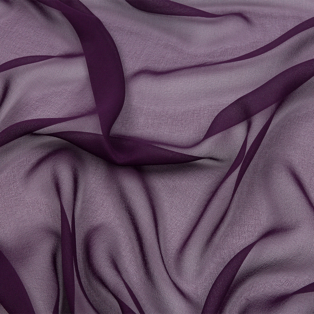 Silk Chiffon 54″ – Blackberry – Premium Collection Silk Chiffon 54″ – Blackberry – Premium Collection