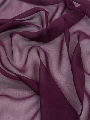 Silk Chiffon 54″ – Eggplant – Premium Collection Silk Chiffon 54″ – Eggplant – Premium Collection