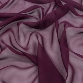 Silk Chiffon 54″ – Eggplant – Premium Collection Silk Chiffon 54″ – Eggplant – Premium Collection