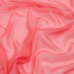 Silk Chiffon 54″ – Salmon – Premium Collection Silk Chiffon 54″ – Salmon – Premium Collection