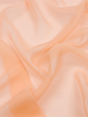 Silk Chiffon 54″ – Peach – Premium Collection Silk Chiffon 54″ – Peach – Premium Collection