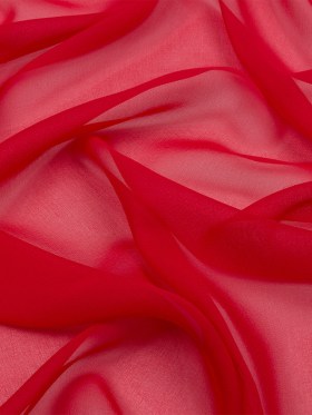 Silk Chiffon 54″ – Red – Premium Collection Silk Chiffon 54″ – Red – Premium Collection