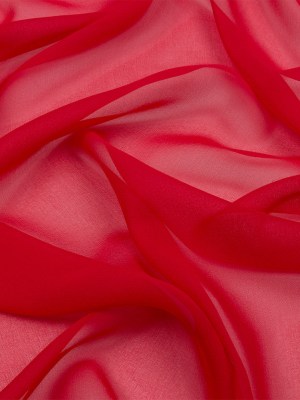 Silk Chiffon 54″ – Red – Premium Collection Silk Chiffon 54″ – Red – Premium Collection