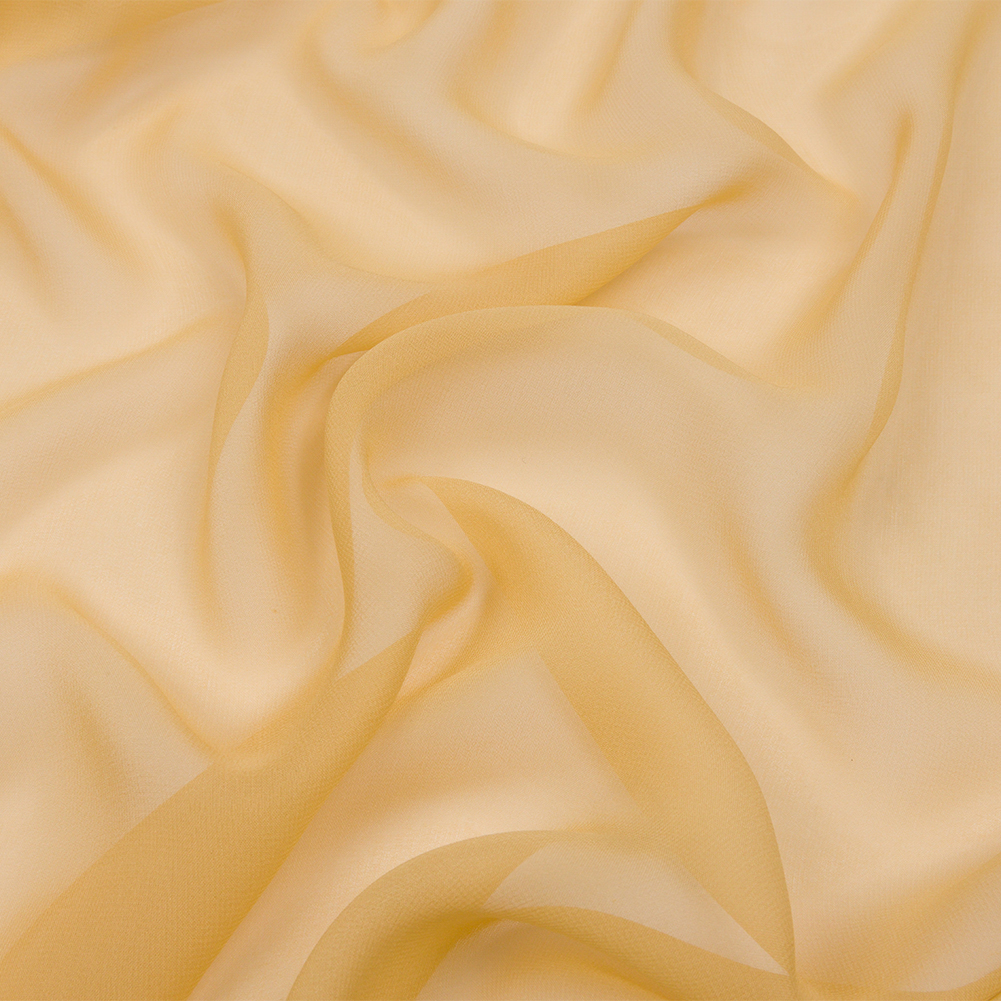 Silk Chiffon 54″ – Gold – Premium Collection Silk Chiffon 54″ – Gold – Premium Collection