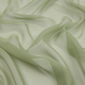 Silk Chiffon 54″ – Oil Green – Premium Collection Silk Chiffon 54″ – Oil Green – Premium Collection