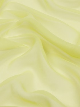 Silk Chiffon 54″ – Sunny Lime – Premium Collection Silk Chiffon 54″ – Sunny Lime – Premium Collection