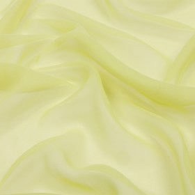 Silk Chiffon 54″ – Sunny Lime – Premium Collection Silk Chiffon 54″ – Sunny Lime – Premium Collection