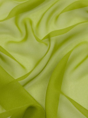 Silk Chiffon 54″ – Peridot Green – Premium Collection Silk Chiffon 54″ – Peridot Green – Premium Collection