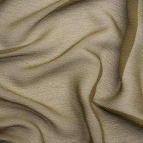 Crinkled Silk Chiffon – Olive Green – Premium Collection Crinkled Silk Chiffon – Olive Green – Premium Collection