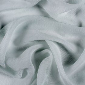Crinkled Silk Chiffon – Morning Mist – Premium Collection Crinkled Silk Chiffon – Morning Mist – Premium Collection