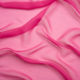 Crinkled Silk Chiffon – Beetroot – Premium Collection Crinkled Silk Chiffon – Beetroot – Premium Collection